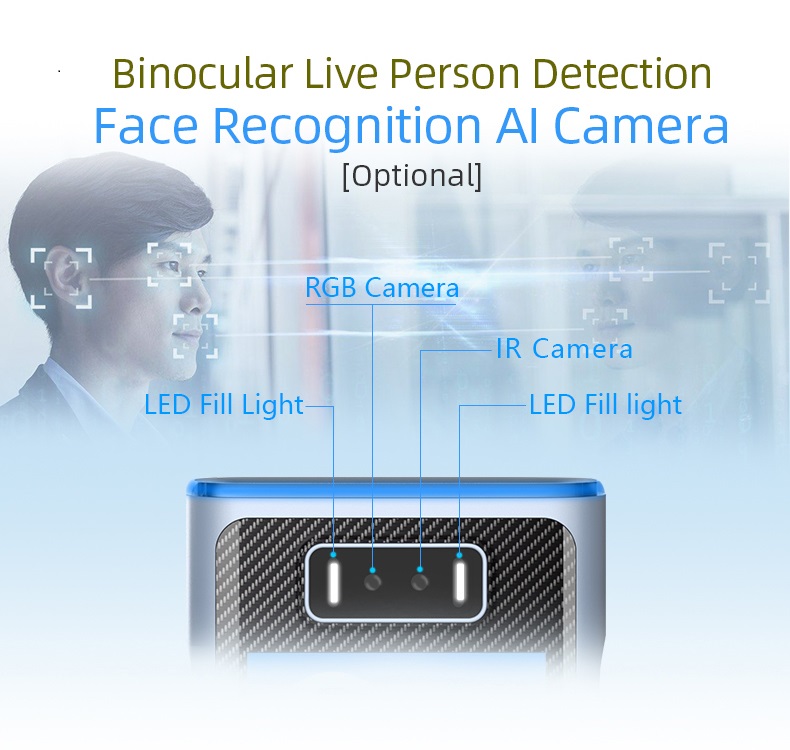 Câmera AI para reconhecimento facial