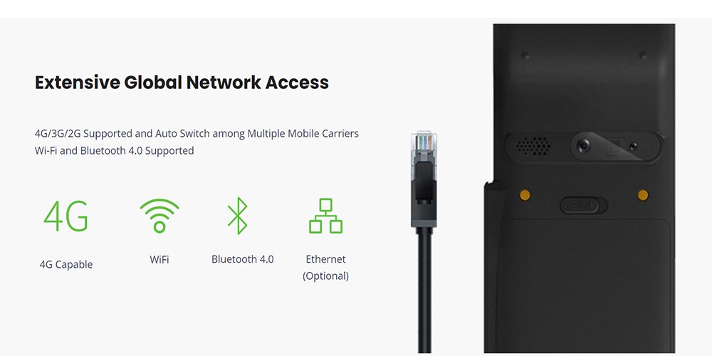 POS Android RJ45