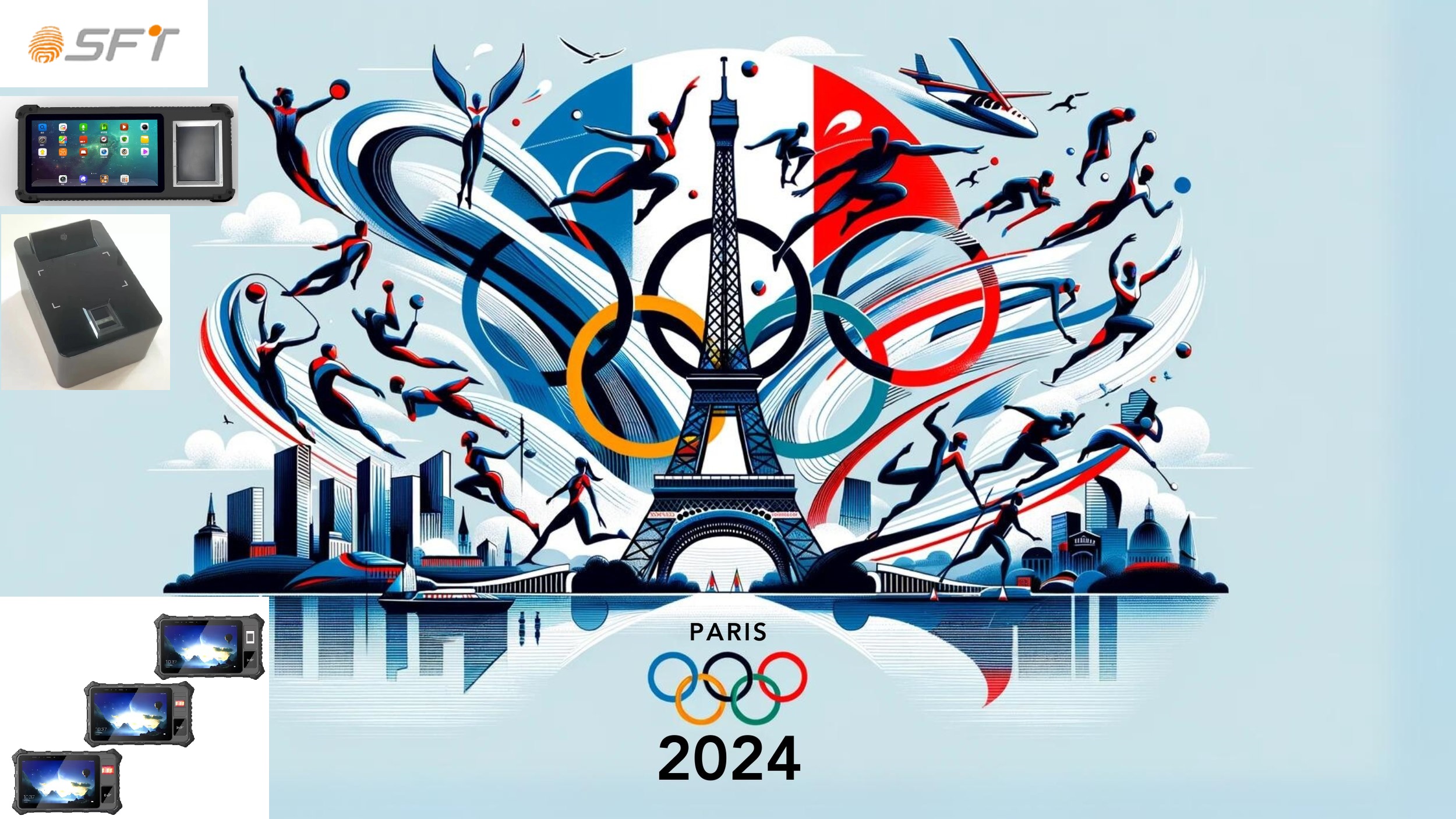 Segurança biométrica nas Olimpíadas de Paris 2024