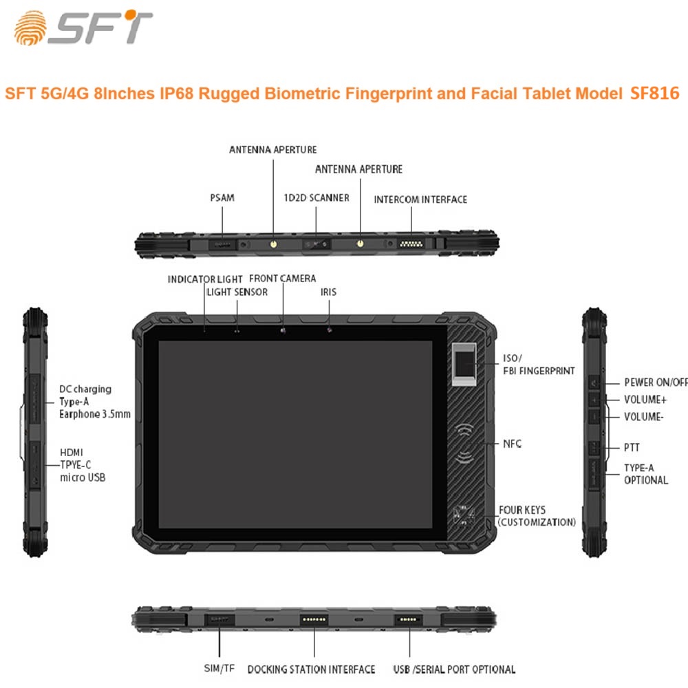 industrial biometric tablet