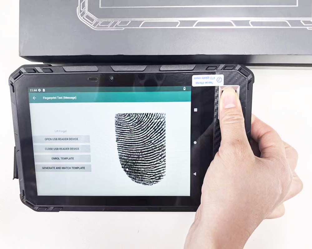 Fingerprint tablet
