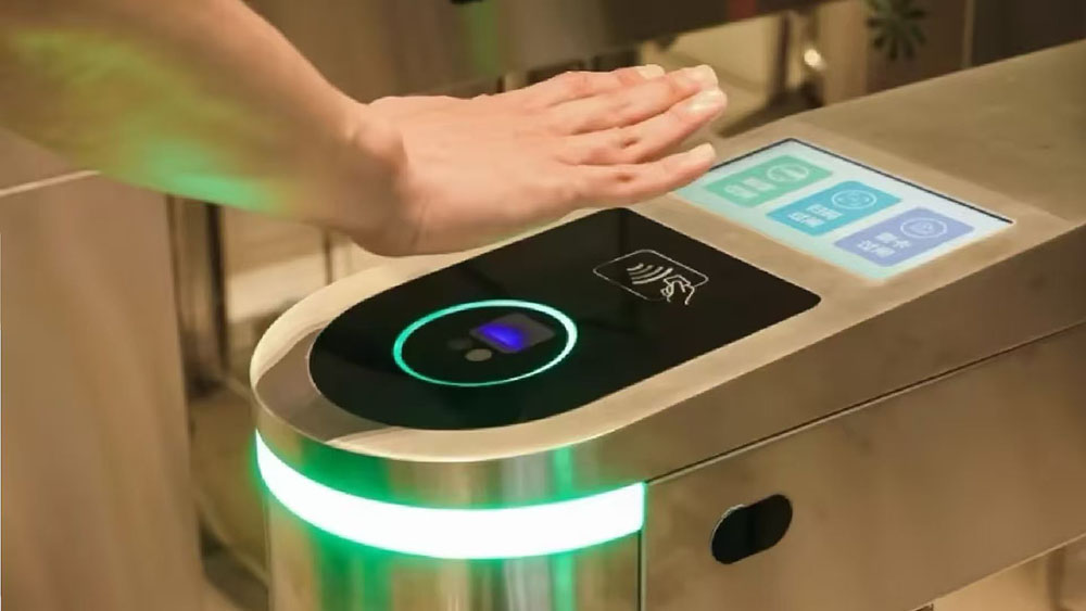 Palm prints scanner in transporation