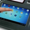 7 " sistema de loteria pos terminal de bancada de impressão digital android com impressora
