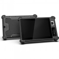 4G IP65 robusto 8 polegadas android biométrico impressão digital sistema de atendimento do tempo tablet com bateria de backup
