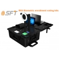 IP67 IRIS acidentado Iris biométrico de impressão digital kits de sistema de votação