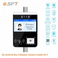 Validador de pagamento inteligente para bilhetes de ônibus Android 4G