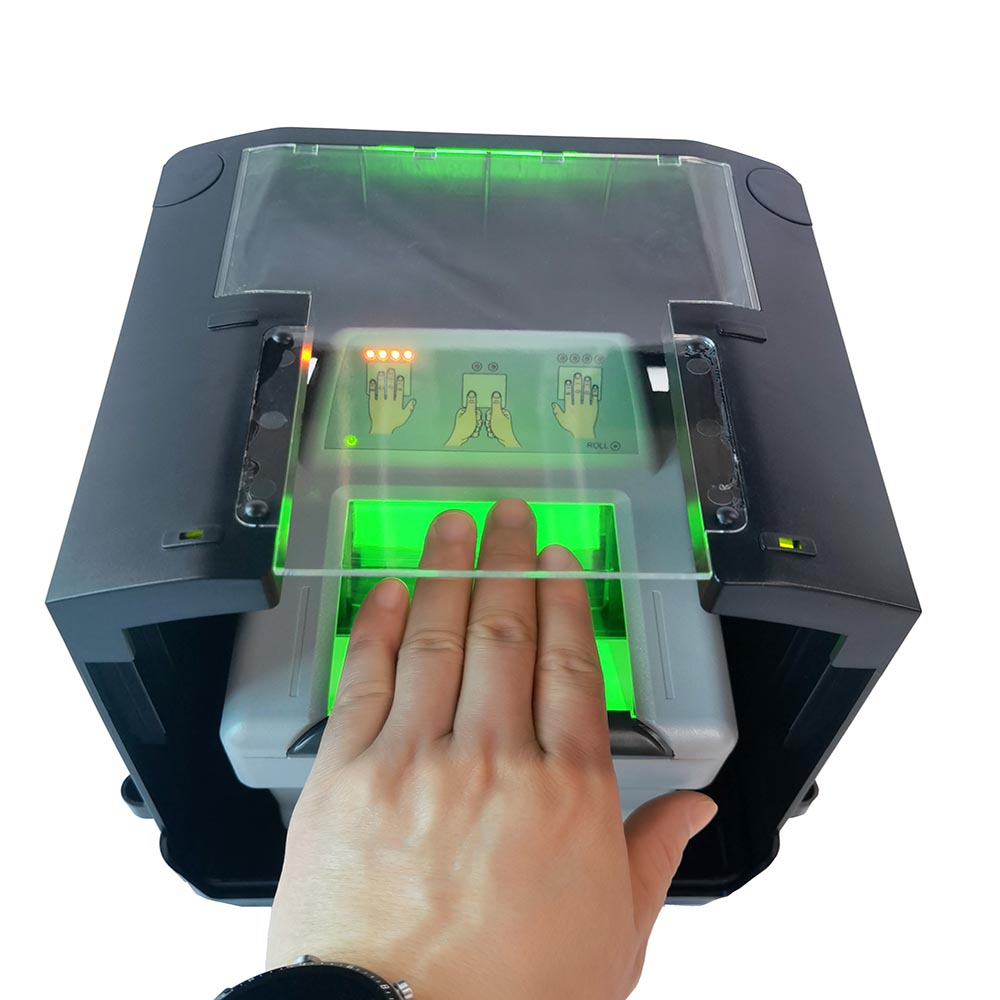 Esterilizador biométrico de impressão digital UVC para scanners de impressão digital